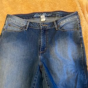 Womens jeans. Eddie Bauer Size T10.
